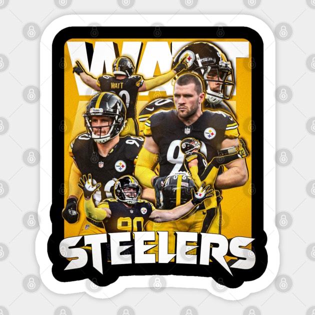 Tj Watt 90 Sticker by NFLapparel